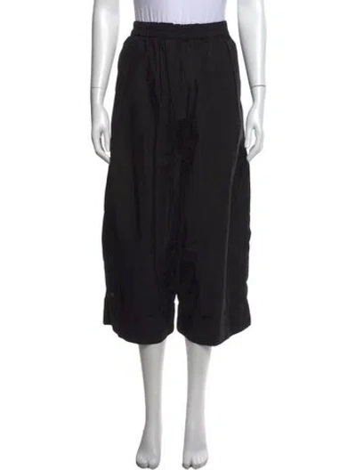 Pre-owned Toogood Wide Leg Pants In Black