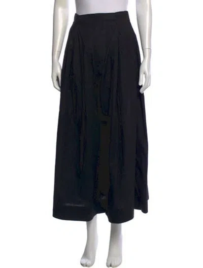 Pre-owned Toogood Wide Leg Pants In Black