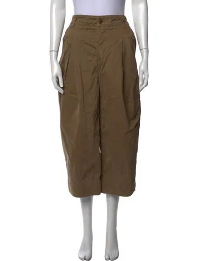 Pre-owned Toogood Wide Leg Pants In Brown
