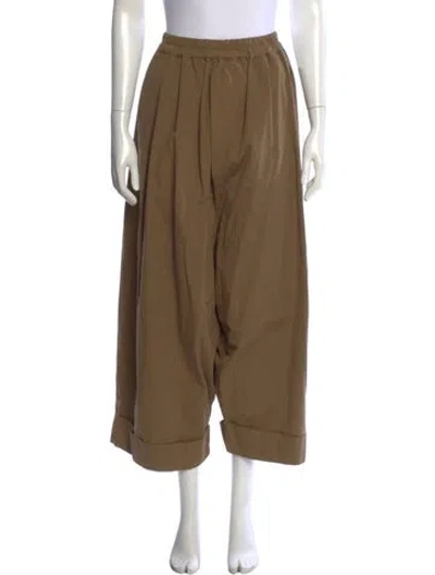 Pre-owned Toogood Wide Leg Pants In Brown