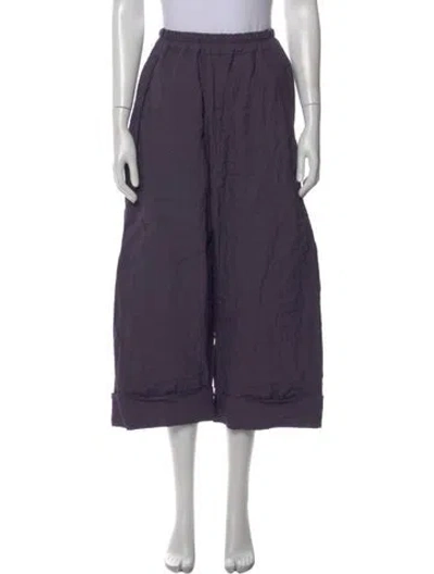 Pre-owned Toogood Wide Leg Pants In Purple