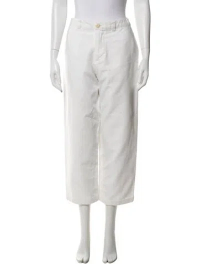 Pre-owned Toogood Wide Leg Pants In White