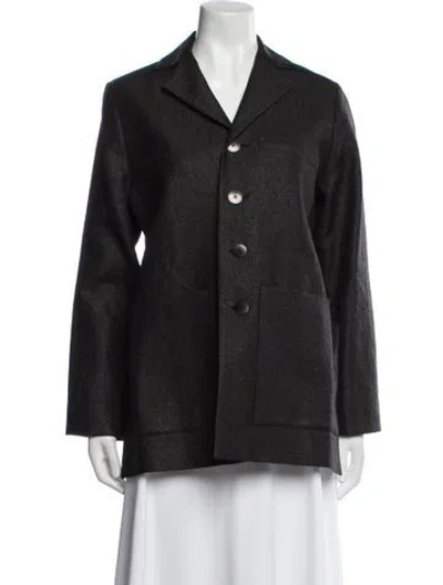 Pre-owned Toogood Wool Blazer In Black