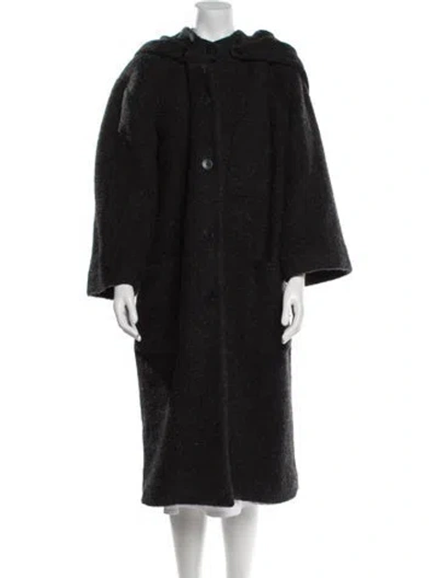 Pre-owned Toogood Wool Coat In Black