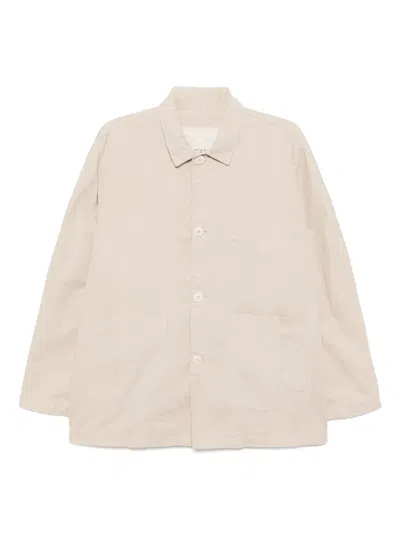 Toogood Work Twill Jacket In Neutral
