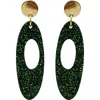 Toolally Hepworth Earrings In Green