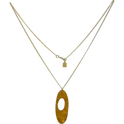 Toolally Hepworth Pendant In Gold