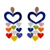 Toolally Men's Heart Chandeliers - Rainbow In Blue