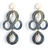 Toolally Petite Batik Earrings In Multi