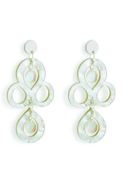 Toolally Petite Batik Earrings In Multi
