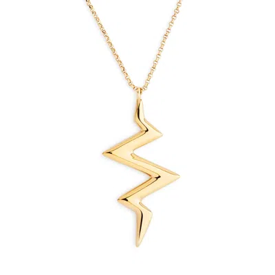 Toolally Women's Bubble Beat Pendant - Gold Vermeil