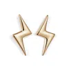 Toolally Women's Bubble Bolt Earrings - Gold Vermeil In Gold