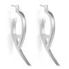 Toolally Women's Flick Earrings - Sterling Silver In Metallic