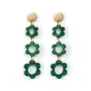 Toolally Women's Flower Drops - Green