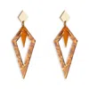 Toolally Women's Gold / Yellow / Orange Arrowheads - Tiger Shell In Neutral