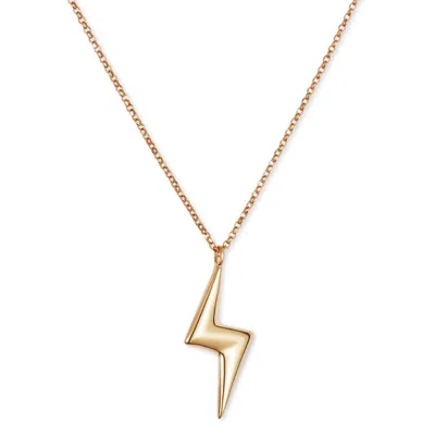 Toolally Women's Mini Bubble Bolt Pendant - Gold Vermeil