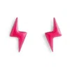 Toolally Women's Pink / Purple Mini Bolts- Hot Pink Enamel