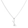 Toolally Women's Snow Kiss Pendant Necklace - Sterling Silver & Cubic Zirconia
