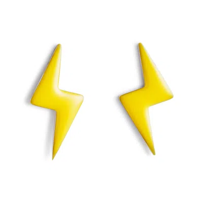 Toolally Women's Yellow / Orange Bolts - Yellow Enamel