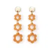 Toolally Women's Yellow / Orange Flower Drops - Orange