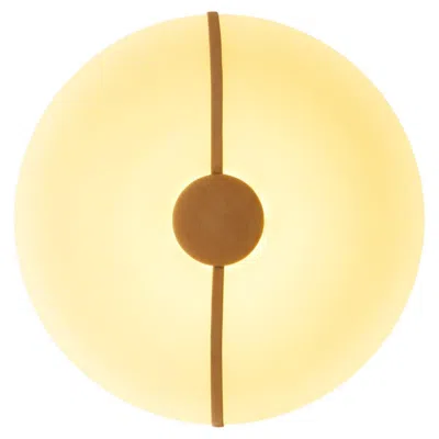 Pre-owned Tooy Modern Wall / Ceiling Lamp 'bolina' 509.44 By Fabio Fantolino X  In Transparent