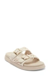 Top Moda Alaska Slide Sandal In Neutral