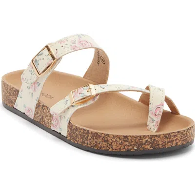 Top Moda Amara Toe Loop Sandal In Multi