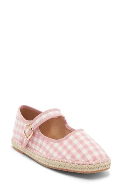 Top Moda Fallon Gingham Mary Jane Flat