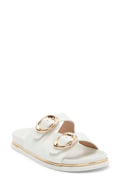 Top Moda Maven Slide Sandal In White