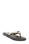 Top Moda Robin Flip Flop In Gold