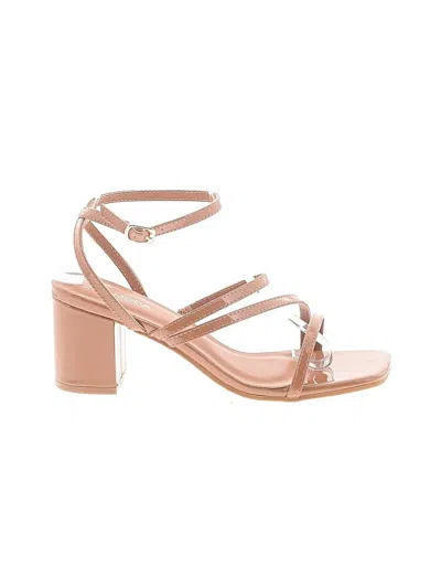 Pre-owned Top Moda Sandals Pink Shoes
