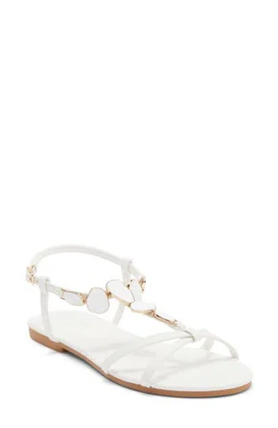 Top Moda Verne Sandal In White