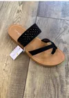 Top Moda Women's Mika Sandal In Black In Black