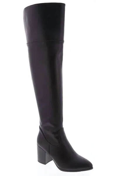 Top Moda Women's Vixon Knee High Boots In Black