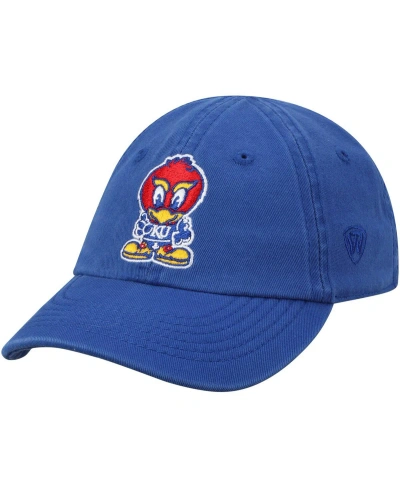 Top Of The World Kids' Baby Boys And Girls  Royal Kansas Jayhawks Mini Me Adjustable Hat