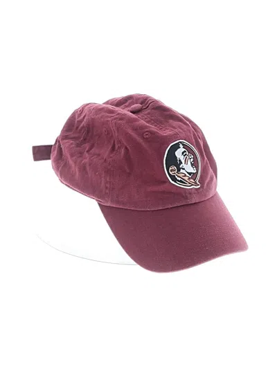 Pre-owned Top Of The World Baseball Cap Burgundy Accessories