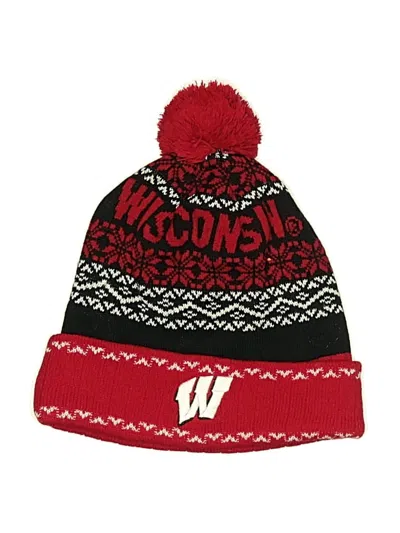 Pre-owned Top Of The World Beanie Hat Red Accessories