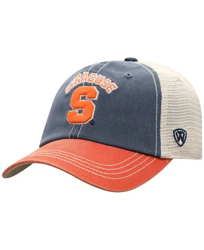 Top Of The World Kids' Big Boys And Girls True Navy Syracuse Orange Offroad Adjustable Hat