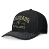 TOP OF THE WORLD TOP OF THE WORLD BLACK COLORADO BUFFALOES CARSON TRUCKER ADJUSTABLE HAT