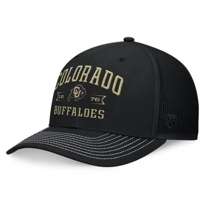 Top Of The World Black Colorado Buffaloes Carson Trucker Adjustable Hat