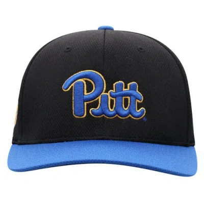 Top Of The World Black Pitt Panthers Reflex Fitted Hat