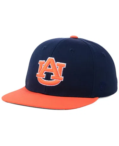 Top Of The World Boys' Auburn Tigers Maverick Snapback Cap In Navy,orange