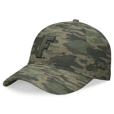 Top Of The World Camo Florida Gators Oht Military Appreciation Hound Adjustable Hat In Green