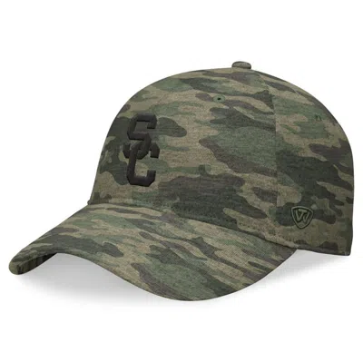 Top Of The World Camo Usc Trojans Oht Military Appreciation Hound Adjustable Hat