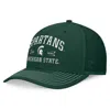TOP OF THE WORLD TOP OF THE WORLD GREEN MICHIGAN STATE SPARTANS CARSON TRUCKER ADJUSTABLE HAT