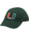 Top Of The World Infant Unisex  Green Miami Hurricanes Mini Me Adjustable Hat In Green