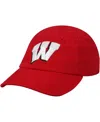 Top Of The World Infant Unisex  Red Wisconsin Badgers Mini Me Adjustable Hat In Red