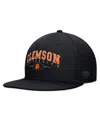Top Of The World Men's Black Clemson Tigers Bullpen Snapback Hat In Black