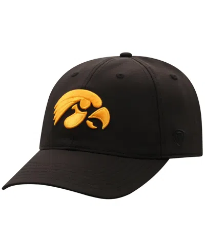Top Of The World Men's Black Iowa Hawkeyes Victory Trainer Adjustable Hat