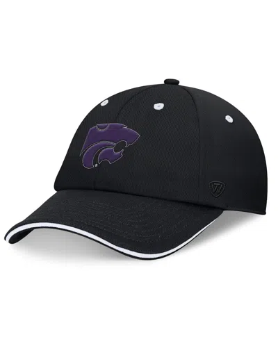 Top Of The World Men's Black Kansas State Wildcats Release Adjustable Hat